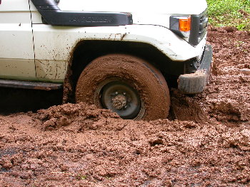 stuck